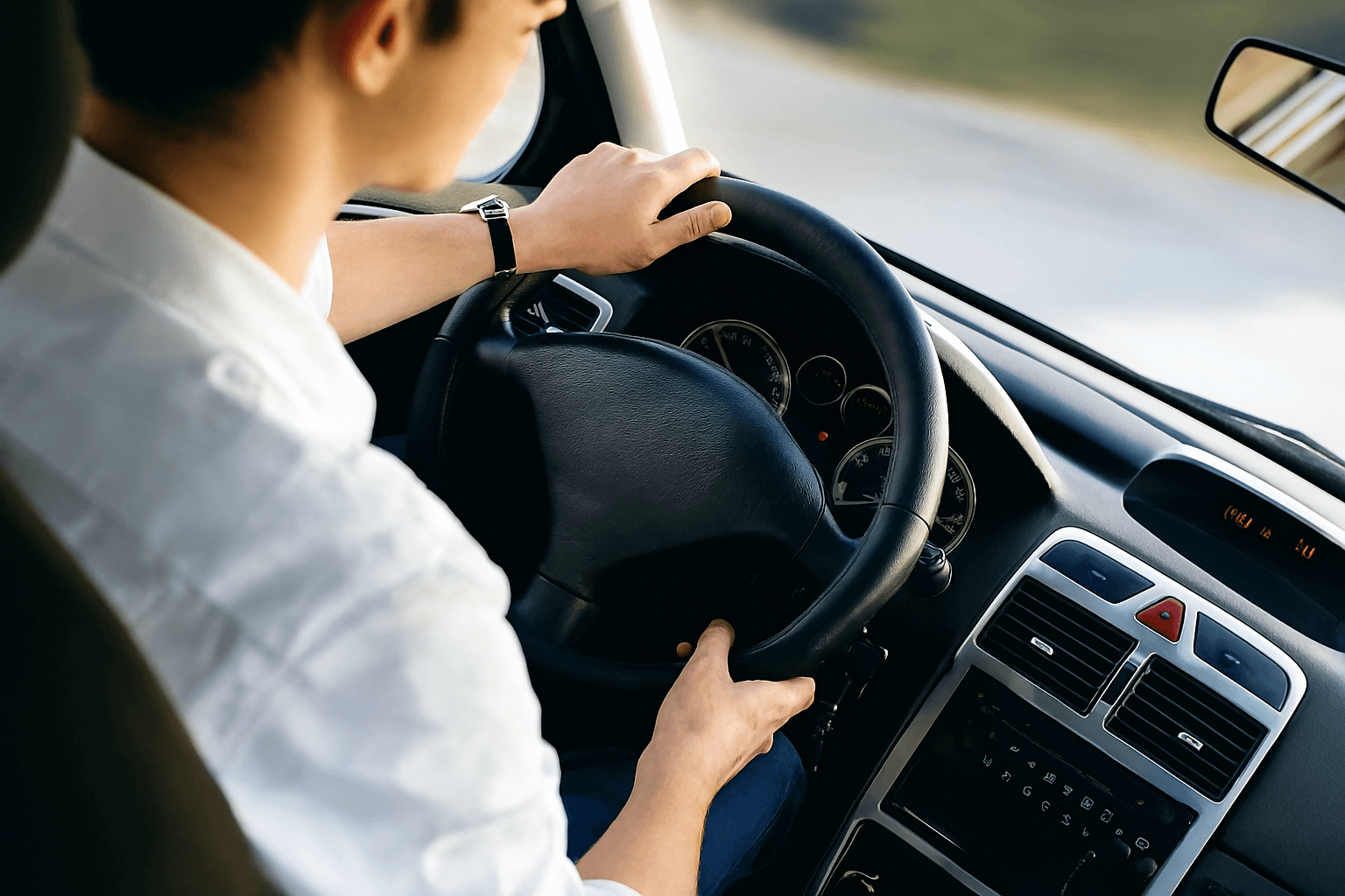 Imagen de un conductor